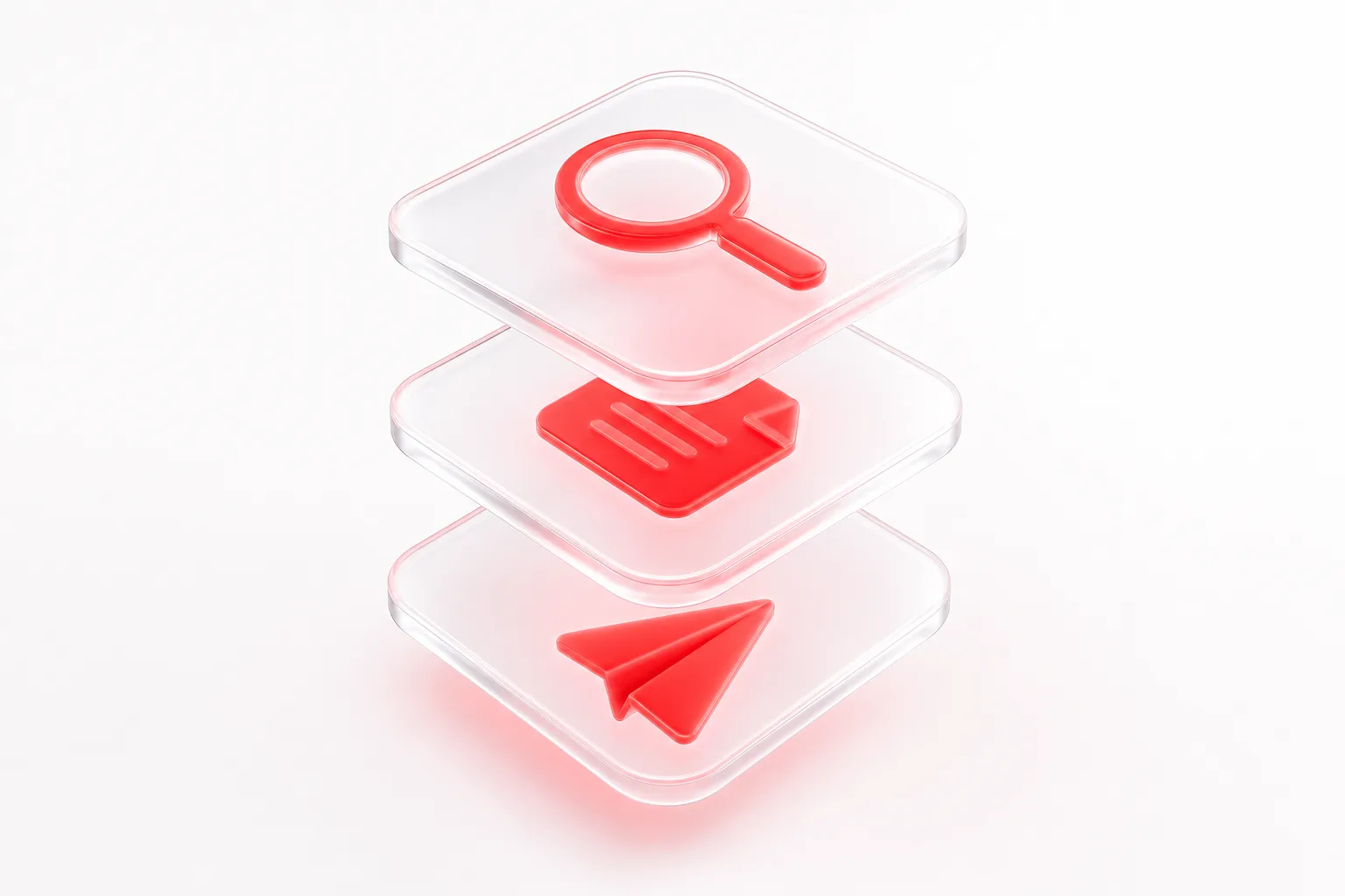 A layered OpenClaw stack: research, planning, orchestration, and publishing.
